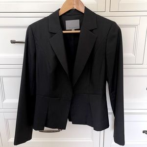 Classiques Entier Navy Slate Gray Blazer (size 8p)